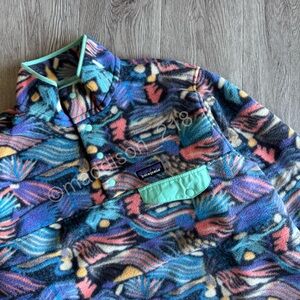 Patagonia NWOT Synchilla Snap-T Fleece Pullover Joy Pitch Blue size Large womens